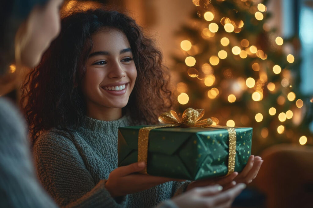 Pessoa pensando em crédito consciente no Natal: como evitar os juros mais altos do ano