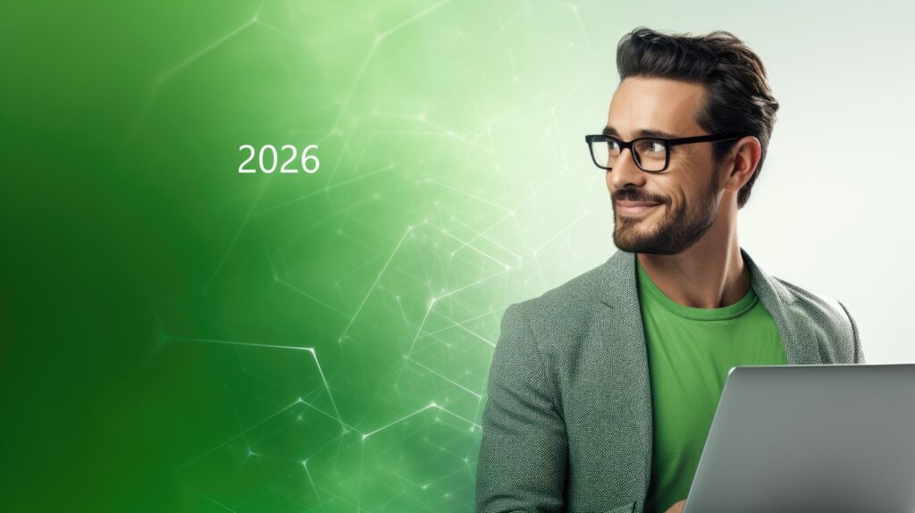 Pessoa pensando na grande revisão financeira do ano: como analisar 2025 e corrigir rota para 2026