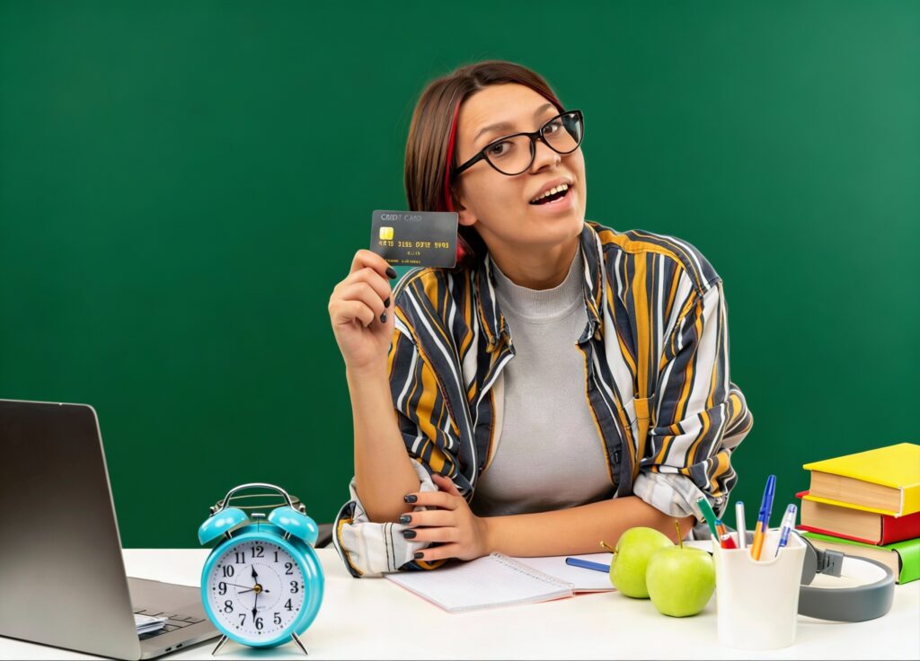 Pessoa organizando finanças e entendendo como usar crédito de forma planejada.